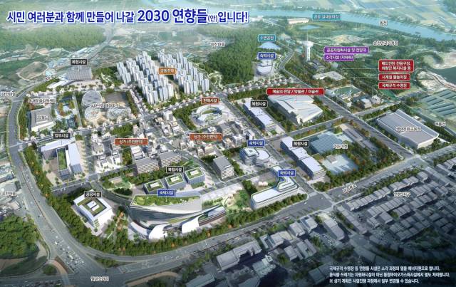 전남 순천시의 연향들 도시개발사업 조감도. 사진 제공=순천시