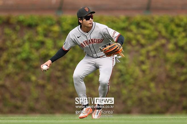 ▲ 중견수 수비에서 좋은 평가를 받고 있다.