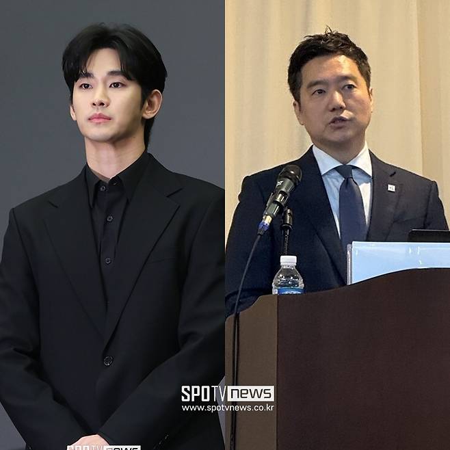 ▲ 김수현(왼쪽) 김세의. ⓒ곽혜미 기자, 스포티비뉴스