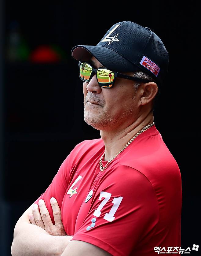 이숭용 감독이 이끄는 SSG 랜더스가 14일 인천 SSG랜더스필드에서 2025 신한 SOL Bank KBO리그 롯데 자이언츠와 팀 간 10차전을 치른다. 경기 종료 후에는 추신수의 은퇴식이 진행된다. 사진 박지영 기자