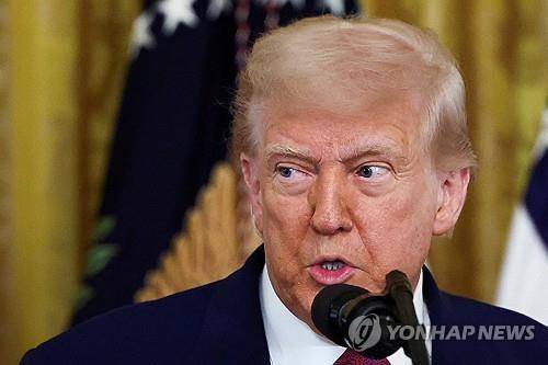 트럼프 미국 대통령 [로이터 연합뉴스 자료사진 재판매 및 DB금지]