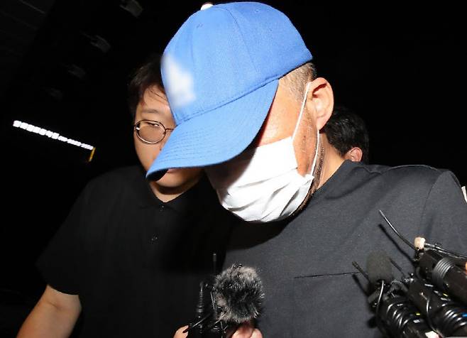 범행 나흘만에 체포된 대구 ‘스토킹 여성’ 살해 피의자. (사진=뉴스1)