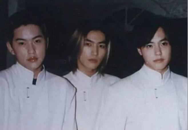 (왼쪽부터) NRG 멤버 문성훈, 故 김환성, 노유민. [사진=노유민SNS]