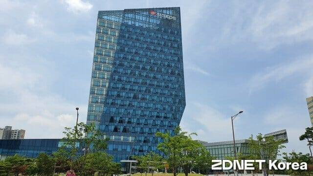 한전KPS  나주 본사 전경.