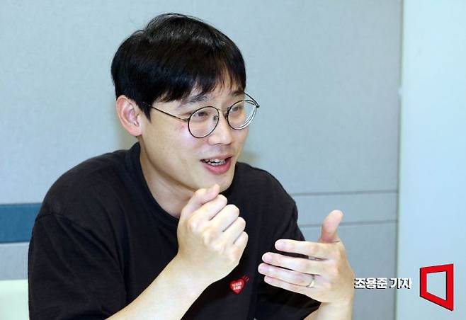 정원모 피카디 대표가 서울 강남구 사무실에서 아시아경제와 인터뷰 하고 있다. 조용준 기자