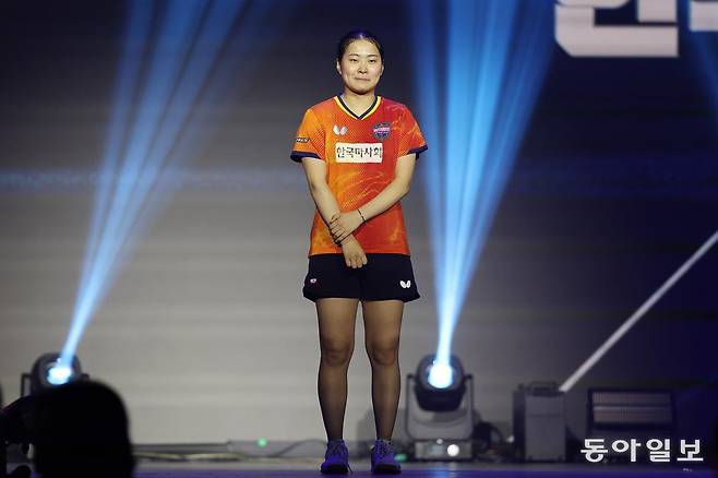 한국마사회 이다은. 한국프로탁구연맹 제공