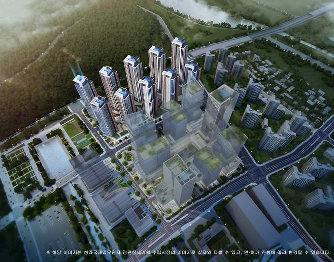 '청라 피크원 푸르지오' 조감도 대우건설 제공