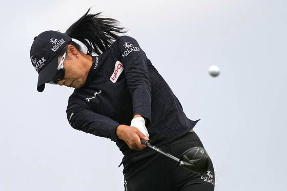 윤이나의 샷. AP=연합뉴스