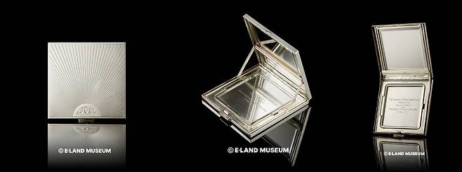 토니어워즈 최초 여우주연상 실물 트로피.  미국 연극계 상징적 인물인 헬렌 헤이스가 수상한 것으로, 명품업체 티파니에서 제작했다. 사진=이랜드뮤지엄 제공