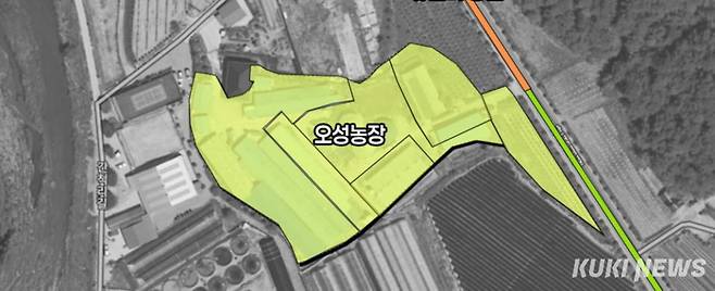 화천군 간동면 간척지구가 농림축산식품부 주관, 2005년 농촌 공간 정비사업 2차 공모에서 도내 유일하게 대상지로 선정됐다.(화천군 제공)