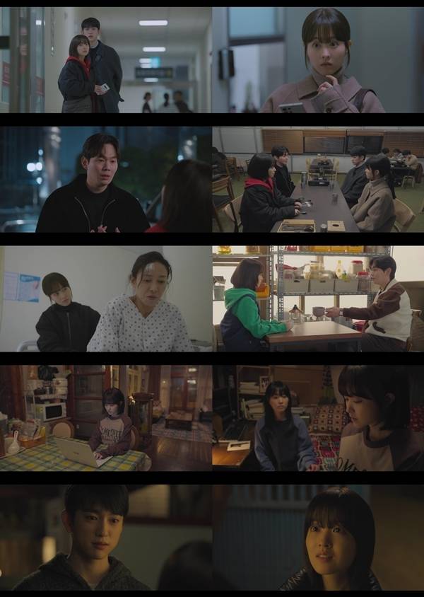 어제(14일) 방송된 tvN 토일드라마 ‘미지의 서울’ 7회에서는 서로가 첫사랑이었지만 고백할 타이밍을 잡지 못해 엇갈렸던 유미지(박보영 분)와 이호수(박진영 분)가 드디어 서로에게 진심을 고백하며 따뜻한 설렘을 안겼다. / 사진 = ‘미지의 서울’ 캡처