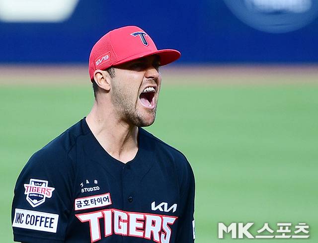 15일 창원 NC전서 완벽투를 펼친 네일. 사진=김영구 기자