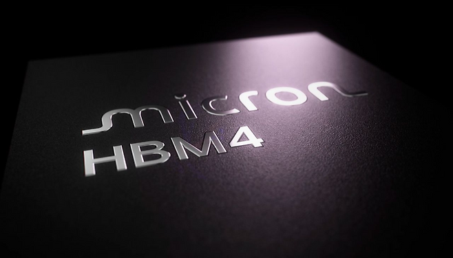 마이크론은 10일(현지사간) 6세대 고대역폭메모리 HBM4 샘플을 출하했다고 밝혔다. [마이크론 SNS]