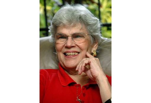 니카라과 역사상 최초의 여성 대통령인 비올레타 차모로(1929∼2025). 사진은 대통령직에서 물러나고 10년 가까이 지난 77세 때의 모습. AP연합뉴스