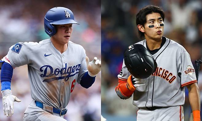 (왼쪽부터) 김혜성, 이정후