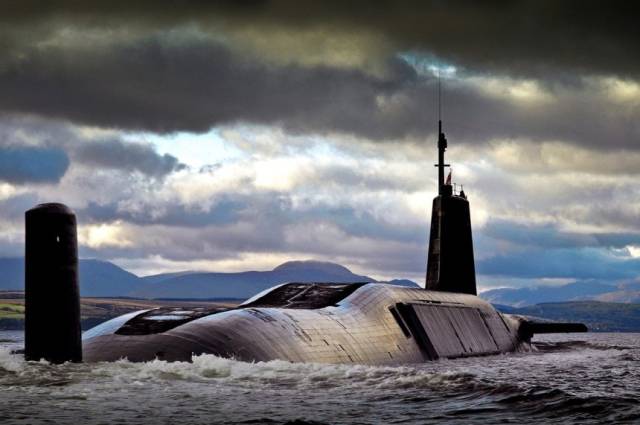 영국 HMS 뱅가드급 잠수함. 연합뉴스