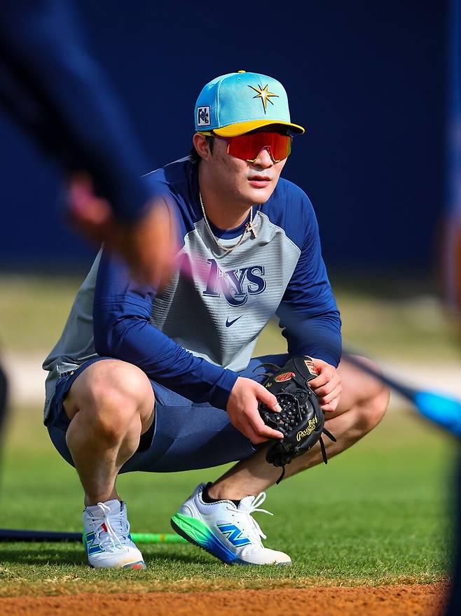 ▲ 어깨 재활 막바지 단계에서 경미한 햄스트링 통증으로 빅리그 복귀 시점이 조금 지연된 김하성 ⓒ탬파베이 레이스 공식 SNS