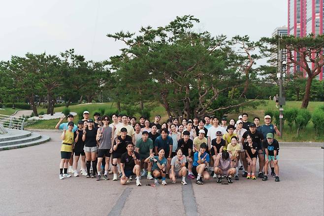 여의도권역 단체 사진 [서울시 7979 러닝크루 제공. 재판매 및 DB 금지]