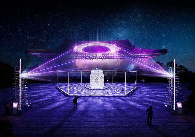 육부촌 미디어 아트 조감도 [경북문화관광공사 제공. 재판매 및 DB 금지]