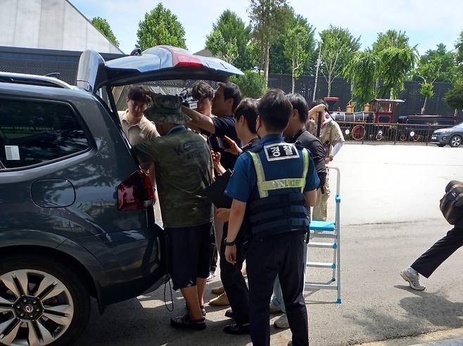 임진각 방문한 납북자가족모임 [납북자가족목임 제공. 재판매 및 DB 금지]