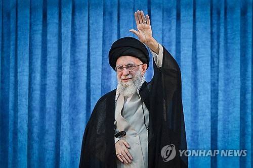 이란 아야톨라 알리 하메네이 최고지도자 [로이터 연합뉴스 자료사진. 재판매 및 DB 금지]