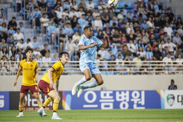 대구FC 에드가의 플레이 모습. 대구 제공