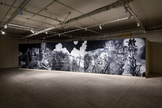 김유경 '땅과 주름진 밤'. 부산근현대역사관 제공