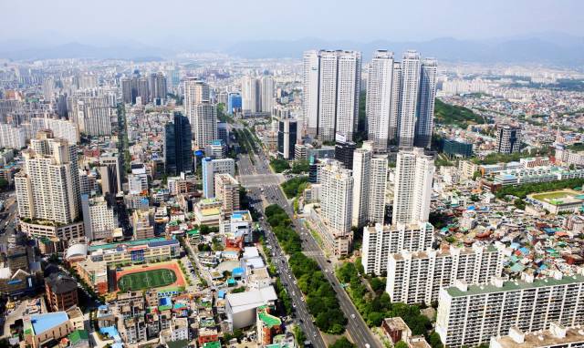 대구 수성구 범어네거지 전경. 대구일보 DB