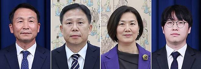 김현종, 임웅순, 오현주, 하정우.