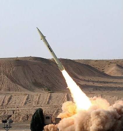 이란의 단거리 지대지미사일 '파테'(기사와는 무관). /AFP 연합뉴스