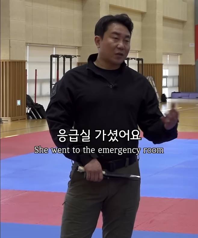 흉기 공격시 조금이라도 저항해야된다