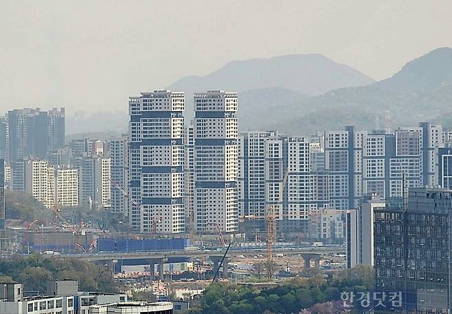 과천시 과천지식정보타운 일대 모습. 사진=한경DB