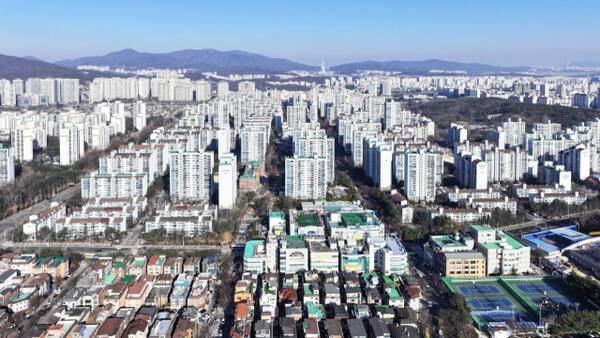 분당신도시 전경. 성남시 제공