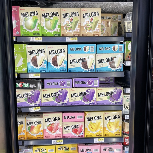 미국 코스트코 매장에서 판매되고 있는 ‘메로나’. [사진 출처 = 빙그레]