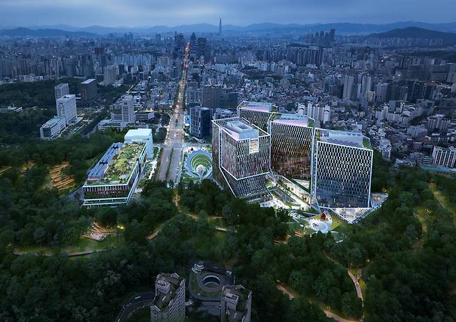 서리풀 복합개발 조감도 1