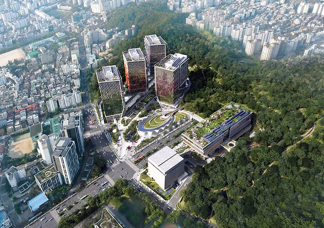 서리풀 복합개발 조감도 2