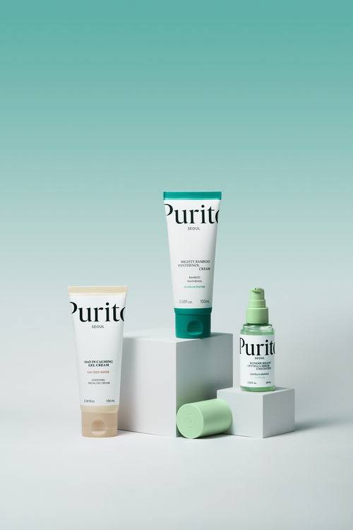 하이네이처의 화장품 브랜드 퓨리토서울 제품.