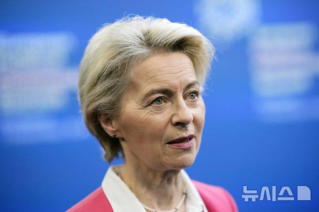 [부다페스트=AP/뉴시스]우르줄라 폰데어라이엔 유럽연합(EU) 집행위원장. (사진=뉴시스DB)