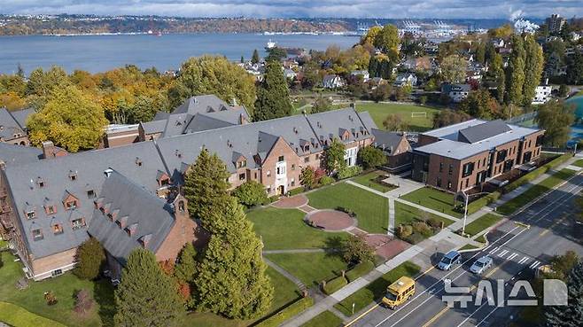 [평택=뉴시스] 미국 워싱턴주 소재 애니 라이트 스쿨(Annie Wright Schools) 전경 (사진=평택시 제공) 2025.06.16.photo@newsis.com