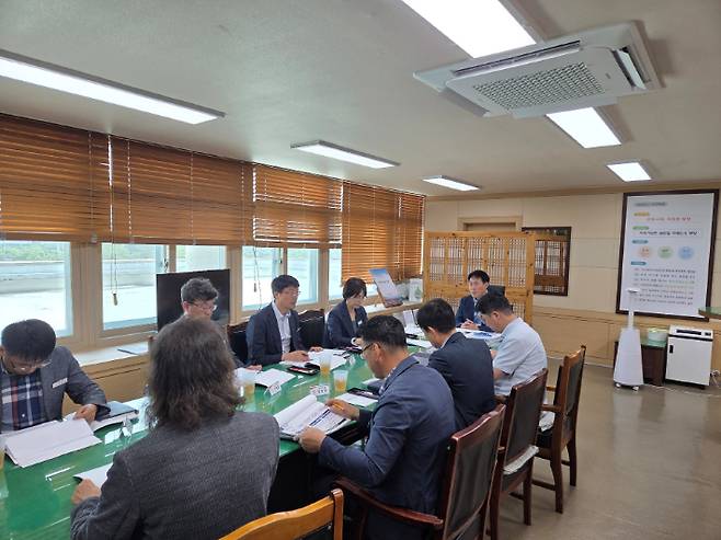 광양시 '청년친화도시 조성 기본계획 수립 연구용역' 착수보고회. 광양시 제공