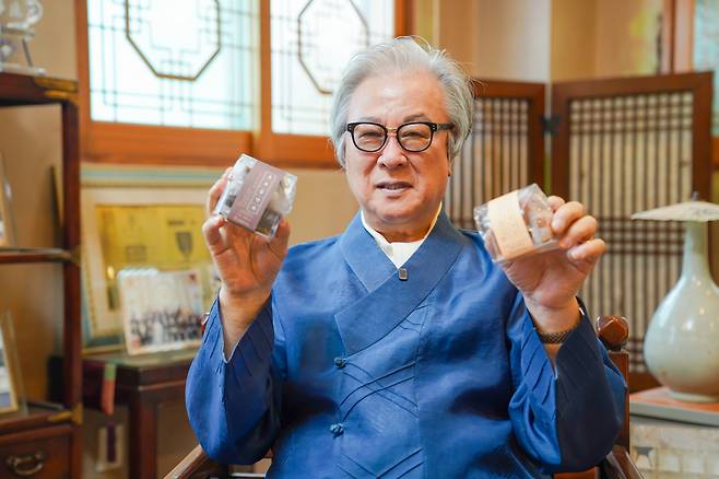 대한민국 한과 명인·명장 김규흔씨. G마켓 제공