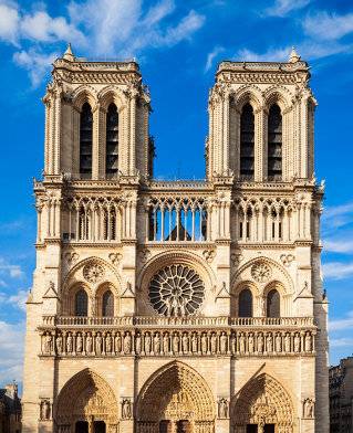 프랑스 파리를 상징하는 건축물 중 하나인 노트르담 대성당. Gettyimage
