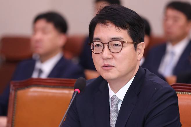 지난해 10월 국회에서 열린 법제사법위원회 대검찰청 국정감사에서 참석한 심우정 검찰총장 자료사진. ⓒ시사저널 박은숙