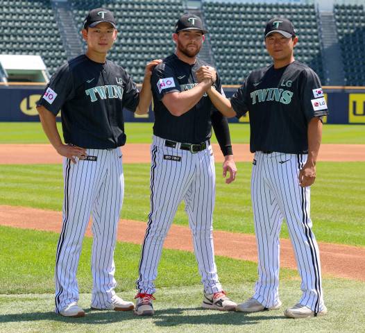 ▲ LG 2025 밀리터리 유니폼. ⓒ LG 트윈스