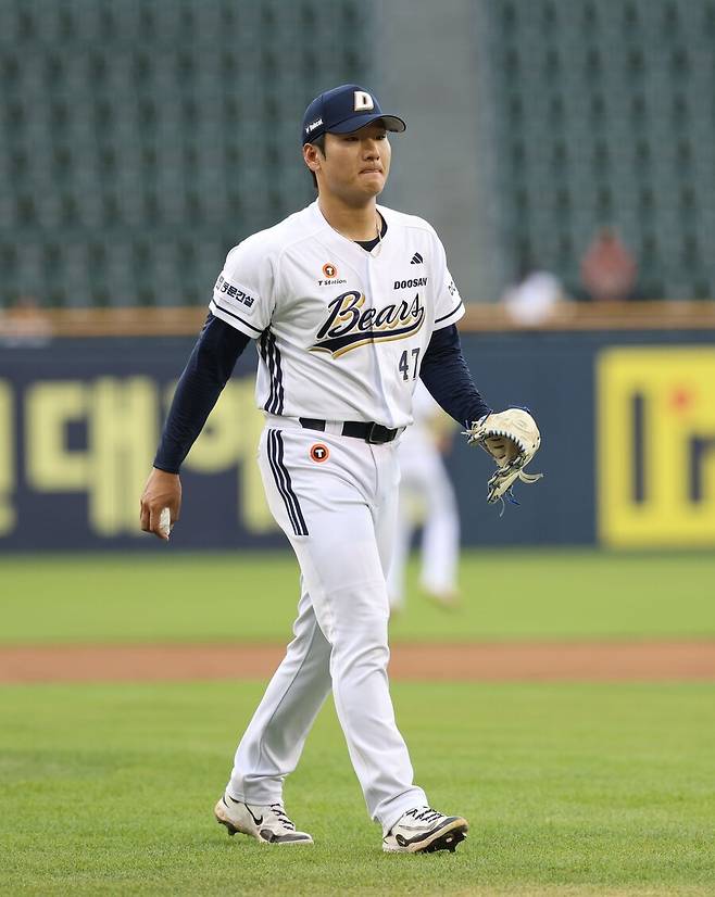 ▲ 곽빈 ⓒ두산 베어스