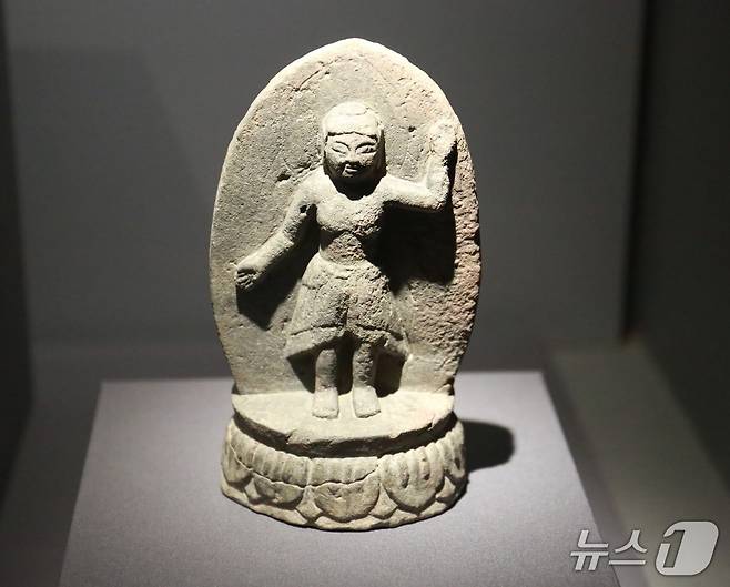 제천 점말동굴 등에서 발굴된 모형의 불교 유적.2025.6.16./뉴스1 ⓒ News1 손도언 기자