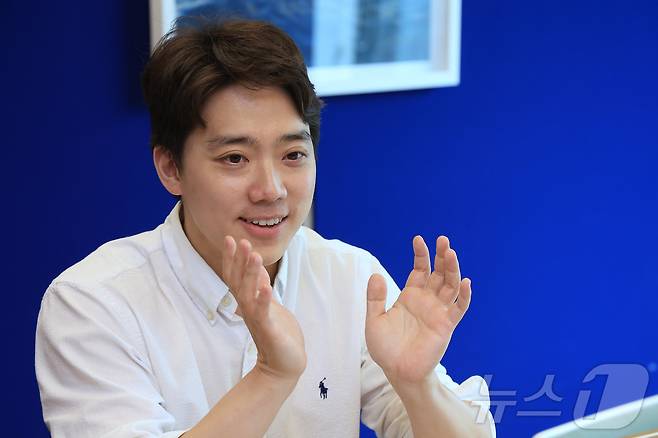 선재원 메라키플레이스(나만의닥터) 대표가 13일 오후 서울 강남구 삼성동 사무실에서 뉴스1과 인터뷰를 하고 있다. ⓒ News1 박정호 기자