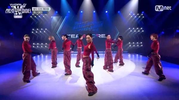 Mnet '월드 오브 스트릿 우먼 파이터' 캡처