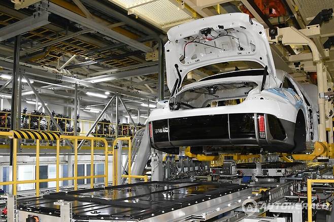 현대차 아산공장 전기차 조립 시설(현대차)