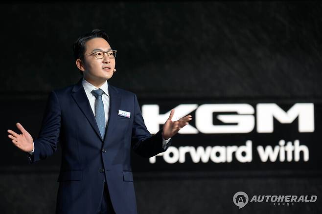 곽정현 KGM 사업전략부문장(KG 모빌리티)